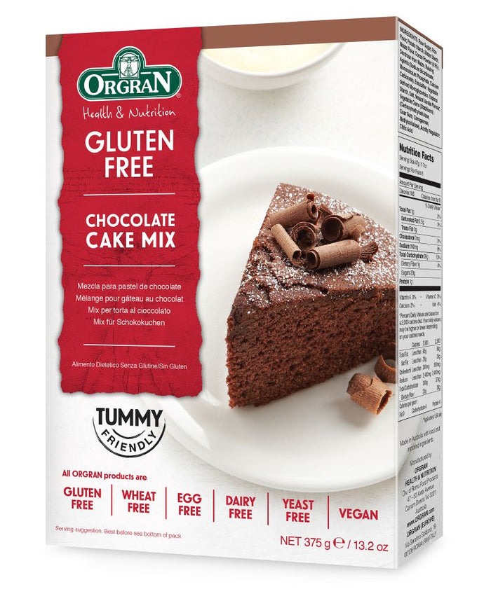 Orgran Chocolate Cake Mix 375gm
