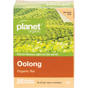 Planet Organic Oolong Herbal Tea 25pk