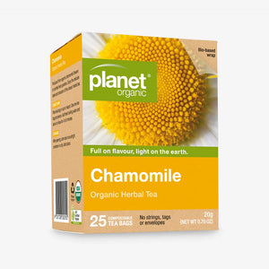 Planet Organic Chamomile Tea - 25 bags 20g