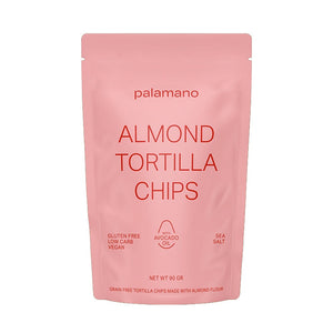 Palamano Almond Tortilla Chips - Sea Salt  90g
