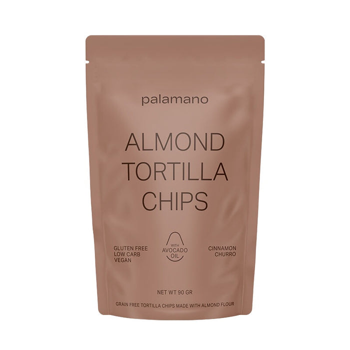 Palamano Almond Tortilla Chips - Cinnamon Churro  90g
