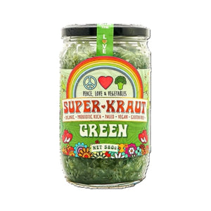 Peace Love & Vegetables SuperKraut Green 650g (cold)