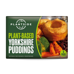 Plantside Plant-Based Yorkshire Puddings 6pk 390g (cold)
