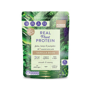 Power Super Foods Real Plant Protein - Vanilla Bean 400g