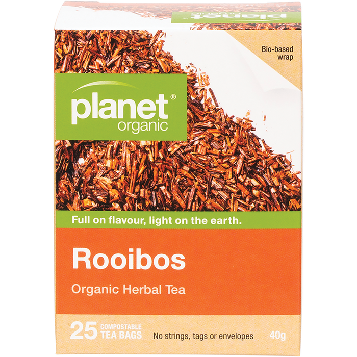 Planet Organic Rooibos Herbal Tea 25pk