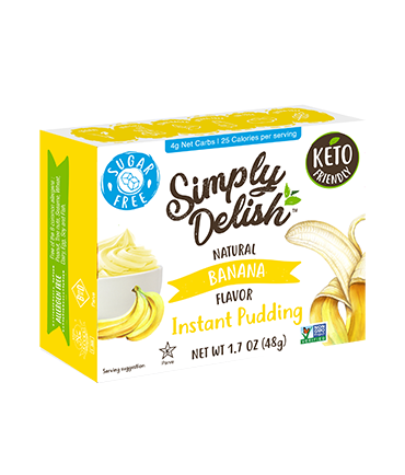 Simply Delish Instant Pudding Banana 44g
