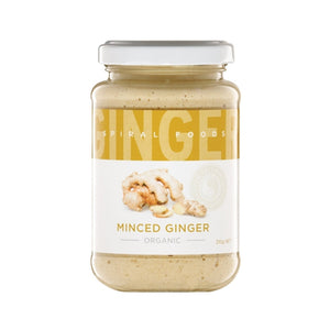 Spiral Foods Herbs - Minced Ginger Organic 210g BB: 24.10.26