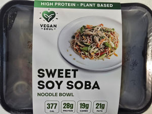 Vegan Soul Sweet Soy Soba Noodle Bowl 310g (cold)