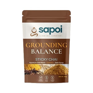 Sapoi Grounding Balance Blend - Turmeric Sticky Chai 100g