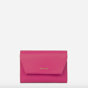Matt & Nat Vera Small Wallet - Dragonfruit
