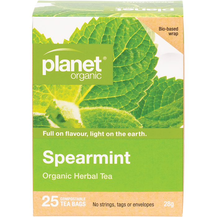 Planet Organic Spearmint Herbal Tea 25pk