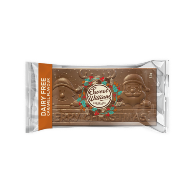 Sweet William Caramel Flavoured Christmas Block 82g (cold)