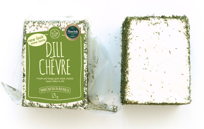 The Vegan Dairy Dill Chevre 125g (cold)