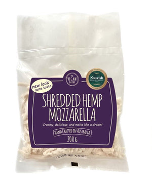 The Vegan Dairy Shredded Hemp Mozzarella 200g (cold)