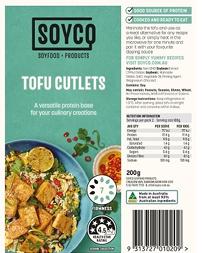 Soyco Tofu - Tofu Cutlets 200g (cold)