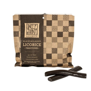 Uncle John's Licorice - Plain 300g