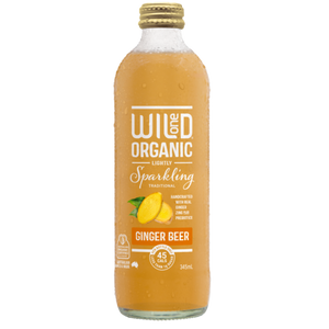 Wild One Lightly Sparkling Mineral Water - Ginger Beer 345ml