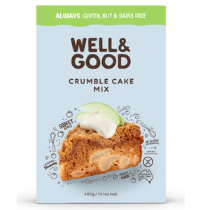 Well & Good Crumble Cake Mix 400g