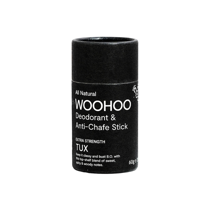 Woohoo Body Deodorant Stick Tux Extra Strength 60g