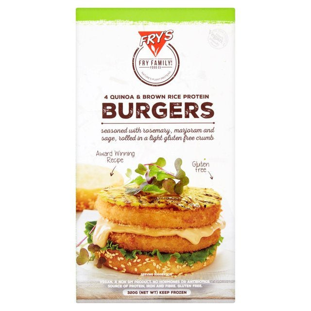 Frys Quinoa Burger 320g (cold)