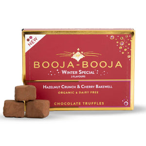 Booja Booja Winter Special Hazelnut Crunch & Cherry Bakewell 8pk 82g