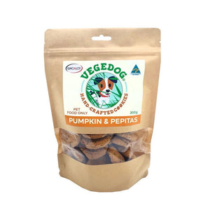Wagalot Vegedog Treats - Pumpkin & Pepitas 300g