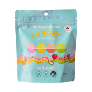 Funday Lollipops Sharepack 8pk 88g
