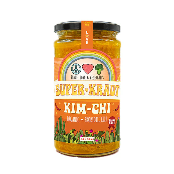 Peace Love & Vegetables SuperKraut Kimchi 650g (cold)