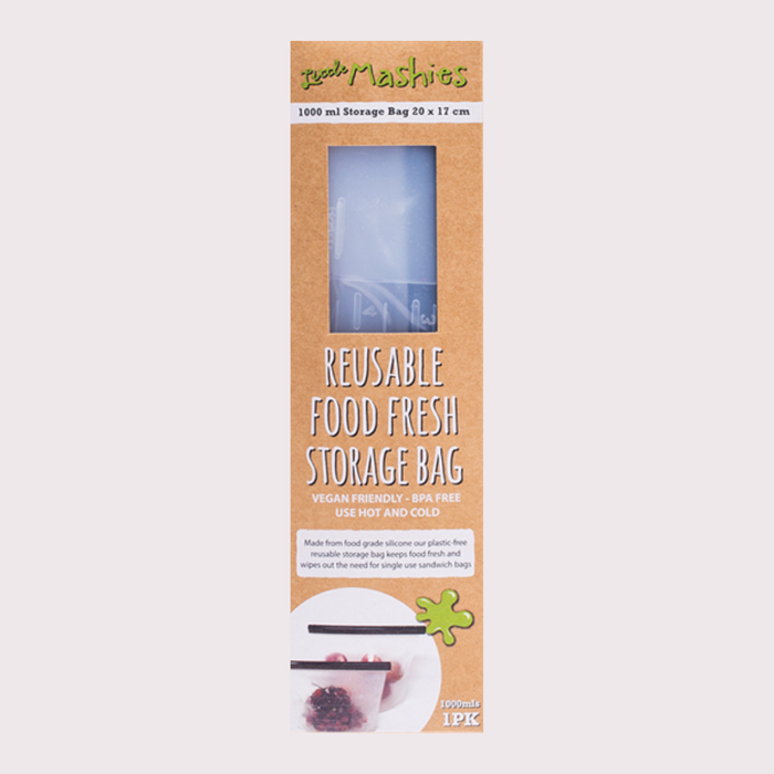 Little Mashies Reusable Food Fresh Storage Bag 1000ml