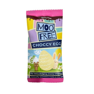 Moo Free Choccy Chums Egg Shaped Bar 15g (cold)