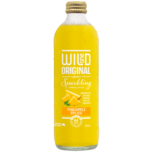 Wild One Lightly Sparkling Mineral Water - Pineapple Splice 345ml