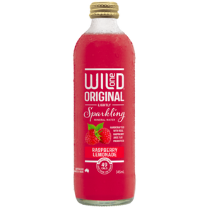 Wild One Lightly Sparkling Mineral Water - Raspberry Lemonade 345ml