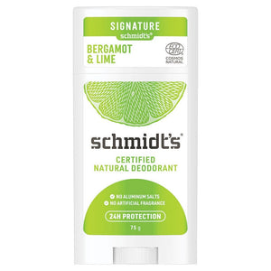 Schmidts Deodorant Stick Bergamot & Lime 75g
