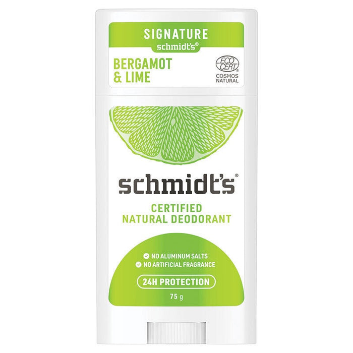 Schmidts Deodorant Stick Bergamot & Lime 75g
