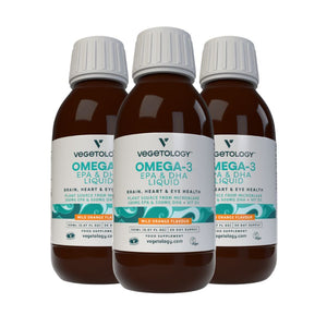 Vegetology Opti3 Omega-3 EPA & DHA Liquid (150ml)
