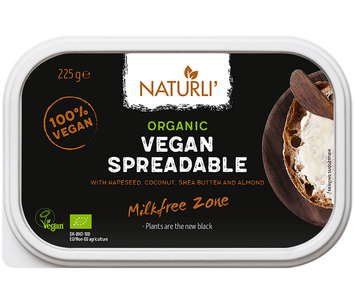 Naturli Vegan Organic Spreadable 225g (cold)
