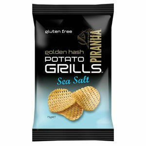 Piranha Potato Grills - Sea Salt 75g