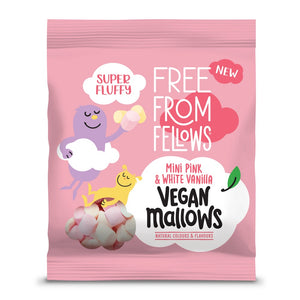 Free From Fellows Mini Marshmallows - Pink & White 105g