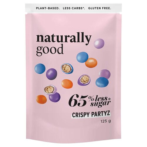 Naturally Good Crispy Partyz 55% Less Sugar 125g (cold)