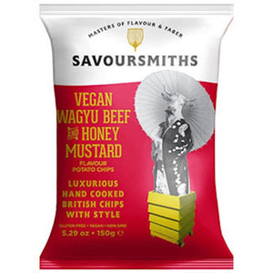 Savoursmiths Vegan Wagyu Beef and Honey Mustard Crisps 150g