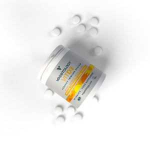 Vegetology Vitashine Vegan Vitamin D3 Tablets 1000iu