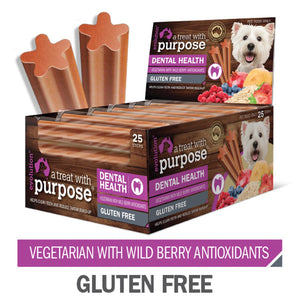 Dental Chews for Dogs with Berry Antioxidants