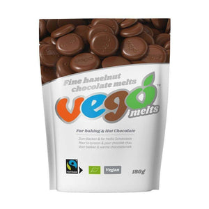 Vego Chocolate Melts Fine Hazelnut 180g