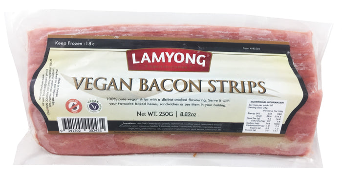 Lamyong Vegan Bacon Strips 250g (cold)
