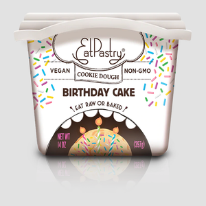 Eat Pastry Birthday Cake Cookie Dough 397g (cold)